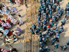Crowds Overrun Dhaka University Security Ahead of World Cup Final