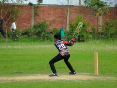 Cricketer Saifuddin Makes History with Four Straight Sixes