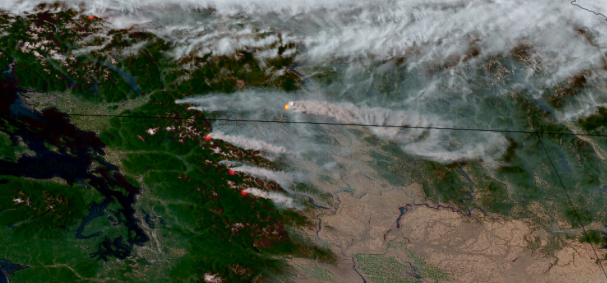 Massive Wildfires Force Thousands to Flee Across Pacific Northwest