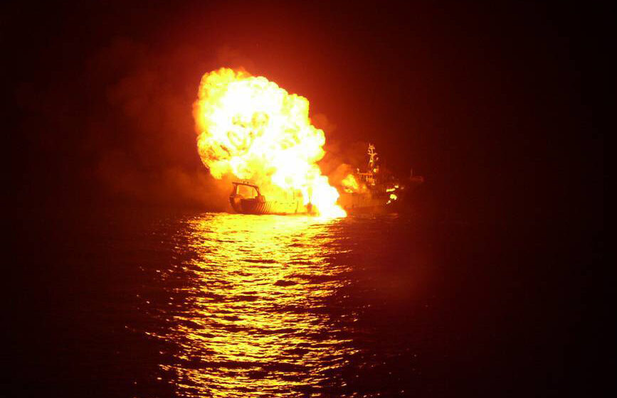 Joint Forces End Pirate Hold on Cargo Ship, 14 Pirates Killed