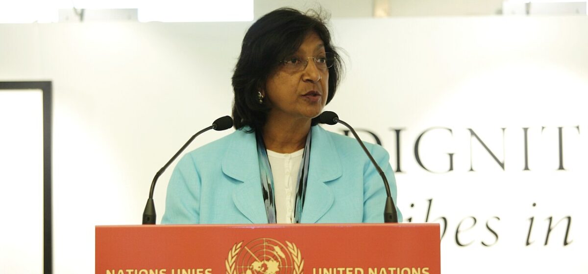 Nobel Peace Prize Winner Navi Pillay Expresses Surprise, Reflects on Gaza Work